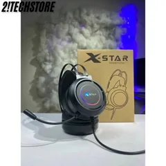 Tai Nghe Gaming XSTAR 7.1 Có Mic LED RGB - Tai Nghe Chụp Tai USB Chất Âm Bass Hay Cho Máy Tính & Laptop
