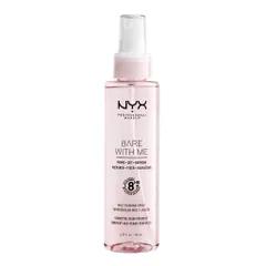 Xịt giữ trang điểm NYX Professional Makeup Bare With Me - Xịt cấp ẩm, khóa lớp trang điểm 130ml - Giải pháp làm đẹp đa năng