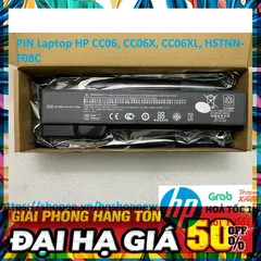 Pin Laptop HP 6 Cell CC06, CC06X, CC06XL - Sản Phẩm Mới 100% Bảo Hành Đổi Mới, Đen