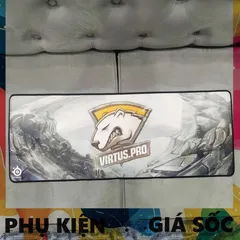 Tấm Lót Bàn Di Chuột VirtusPro Xám 80x30cm Dày 3mm Chống Nước, Chống Trầy Cho Game Thủ - Phụ Kiện Máy Tính Chất Lượng Cao