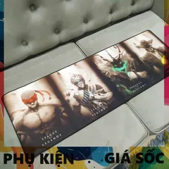 Tấm Lót Bàn Làm Việc LOL 4 HERO Kích Cỡ Lớn 90x30cm Chống Trơn Trượt - Phụ Kiện Game Thể Thao Chất Lượng Cao