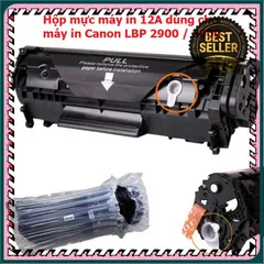 Hộp Mực Máy In Canon LBP 2900/3000/303 - Cartridge 303 Đen Chất Lượng Cao, In Siêu Nét, Có Lỗ Đổ Mực, Tương Thích Nhiều Loại Máy