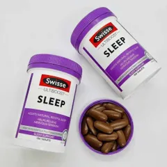 (Lọ 100v)Viên Uống Cải Thiện Giấc Ngủ Ngon, Giảm Căng Thẳng - Swisse Ultiboost Sleep Úc