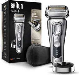 Máy cạo râu điện Braun Series 9 9330s - Công nghệ tiên tiến, cạo sát và nhẹ nhàng, sử dụng ướt hoặc khô, sản xuất tại Đức