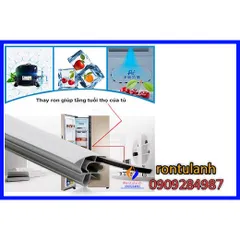 Ron Tủ Lạnh Hitachi R-25AGV7D - Ron Cao Su Thay Thế Dễ Dàng Lắp Đặt, Đảm Bảo Độ Khít và Tiết Kiệm Năng Lượng