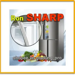 Ron Tủ Lạnh Sharp SJ-K21R-GY - Ron Cao Su Thay Thế Dễ Dàng, Tăng Độ Khít, Phù Hợp Ngăn Đá 500x460 và Ngăn Mát 500x760