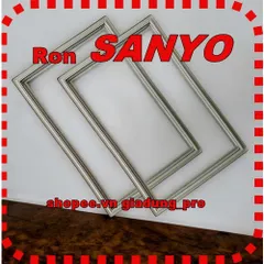 Ron tủ lạnh Sanyo SR F19 SN(S) - Ron cao su thay thế, dễ lắp đặt, giữ kín hơi, đảm bảo hiệu quả tủ lạnh tốt nhất