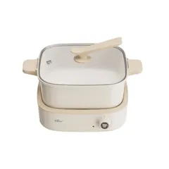 Nồi Lẩu Điện Đa Năng 7 in 1 Bear DHG-C40M1 - Dung Tích 4L, Công Suất 1500W, Thiết Kế Hiện Đại, Dễ Vệ Sinh