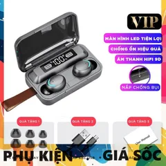 Tai Nghe Bluetooth 5.2 Amoi F9 Pro - Âm Thanh HIFI, Chống Nước IPX7, Sạc Dự Phòng, Cảm Biến Vân Tay - Bản Quốc Tế Chính Hãng