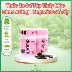 Thức ăn Cá Tép Thủy Mộc - Dinh Dưỡng Tăng Màu Sắc Cá Cảnh - Hủ 30 Gram Giúp Tăng Cường Miễn Dịch và Không Ô Nhiễm Nước