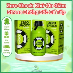 ZERO SHOCK 125ml - Giải Pháp Giảm Stress & Chống Sốc Cho Cá - Khử Clo & Độc Tố, Hỗ Trợ Phục Hồi Nhanh Sau Vận Chuyển