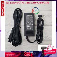 Sạc Laptop Lenovo G470 G480 G460 G450 19V 3.42A 65W Chân 5.5mm * 2.5mm - Sạc Chất Lượng Cao, Bảo Hành 12 Tháng