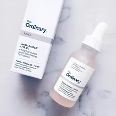 Serum Tẩy Da Nhạy Cảm The Ordinary Lactic Acid 5% + HA 2% 30ml - Giúp Làm Sáng và Cải Thiện Kết Cấu Da Mềm Mại