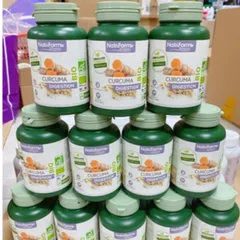 Tinh bột nghệ Nat&Form Bio Curcuma Pháp, hỗ trợ người đau dạ dày, đẹp da