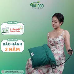 Gối Thảo Dược Chườm Nóng Bằng Điện Hatoco - Giảm Đau Cổ Gáy & Đau Bụng Kinh, Kích Thước 44x26cm, Tiện Lợi Dùng Hàng Ngày