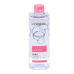Nước Tẩy Trang Dưỡng Ẩm L'Oreal Paris Micellar Water 3-In-1 400ml - Làm Sạch Dịu Nhẹ, Cấp Ẩm Cho Da Thường Đến Nhạy Cảm