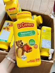 Kẹo Dẻo Bổ Sung Gummie Vitamin C Và Tăng Sức Đề Kháng L’Il Critters Immune C 290 Viên  - 12/25