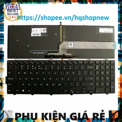 Bàn phím laptop Dell Inspiron 5558 có LED - Phụ kiện chính hãng giá rẻ cho máy tính xách tay 15-5000, 15-5558