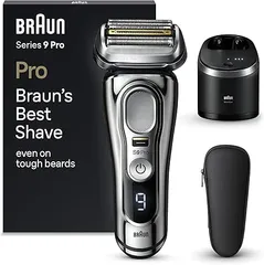 Máy Cạo Râu Braun Series 9 Pro Premium 9486CC - Cạo Mượt Mà Không Gió, Công Nghệ ProLift, Sạc Nhanh, Sản Xuất Tại Đức