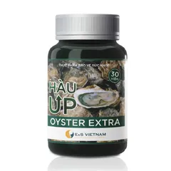 (Hàng nhập khẩu) Tinh chất hàu UP Oyster Extra lọ 30 viên
