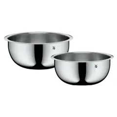 Bộ Bát Inox WMF Kitchen Bowl Set 2 Chiếc - Chất Liệu Cromargan 18/10, Dung Tích 3L & 4L, An Toàn Với Máy Rửa Bát