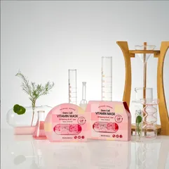 Combo 10 miếng Mặt Nạ Banobagi Dưỡng Sáng, Chăm Sóc Da Mụn ( hồng)