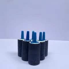 Cục Sủi Oxy Hình Trụ Đen Siêu Mịn Cho Bể Cá Cảnh - Đá Sủi Cung Cấp Oxy An Toàn, Bền Đẹp Cho Cá Khỏe Mạnh
