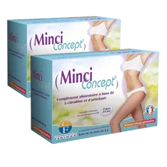 Bột hỗ trợ giảm cân minci concept hộp 30 gói