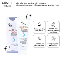 Sữa Rửa Mặt Fixderma Non Drying Cleanser - Dành Cho Da Dầu Mụn, Làm Sạch Sâu, Kiềm Dầu, Giảm Mụn, 60g