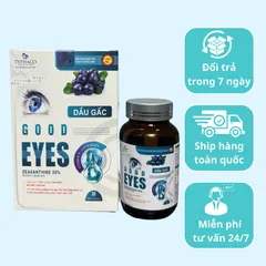 Viên Uống Bổ Mắt Good Eyes - Hỗ Trợ Tăng Cường Thị Lực, Giảm Mỏi Mắt, Khô Mắt - An Toàn Cho Người Lớn và Trẻ Em Trên 7 Tuổi