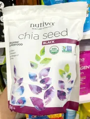 Hạt Chia Nutiva Nurture Vitality 907g - Giảm Cân Hiệu Quả, Dinh Dưỡng Cao, Hỗ Trợ Làm Đẹp Da, Tốt Cho Tim Mạch