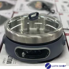Nồi Lẩu Điện Đa Năng LocknLock 4L - Nấu Lẩu, Nướng, Xào, Hầm Công Suất 1300-1500W, Khay Inox Chống Dính, Bảo Hành 24 Tháng