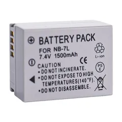 Pin máy ảnh Canon NB-7L (NB7L) - Phụ kiện cho Canon Powershot G10, G11, G12, SX30IS, PC1305, hiệu suất cao, đáng tin cậy