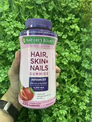 Kẹo dẻo Nature'S Bounty Hair, Skin And Nails, 230 Viên Dẻo( 8/2026)