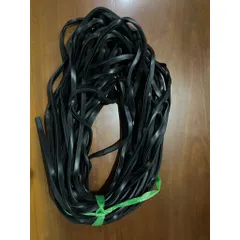 Ron Cửa Sắt NPL Dẻo Màu Đen Không Hôi - Cuộn Nặng 1.8kg, Dụng Cụ Tiện Ích Cho Cửa Sắt
