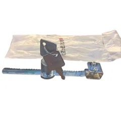 Khóa tủ kính răng cưa Hammered - Khóa chính hãng cho tủ kính dầy 3-5mm, kèm 2 chìa, bảo hành chất lượng cao