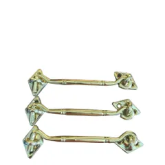 Móc Gió Cửa Đồng Thau Đúc Nguyên Khối - Chi Tiết Trạm Khắc Tinh Xảo, Bền Bỉ Dùng Cho Cửa Sổ, Ngăn Gió Va Đập
