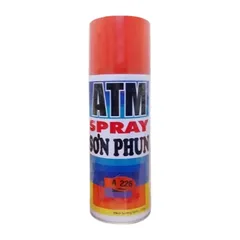 Sơn Xịt ATM A226 Màu Cam - Sơn Trang Trí Bề Mặt Gỗ và Kim Loại, Chất Lượng Cao, Mau Khô, Dễ Dùng 400ML