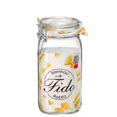 Hũ Thủy Tinh Nắp Cài Bormioli Fido 1.5 Lít - Lý Tưởng Lưu Trữ Thực Phẩm Khô, Ngâm Ủ và Đồ Uống - Độ Kín Hơi Xuất Sắc