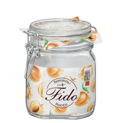 Hũ thủy tinh Bormioli Fido 750ml - Hộp đựng thực phẩm kín hơi, bảo quản ngũ cốc, gia vị, đồ ăn vặt - Thiết kế cổ điển Italy
