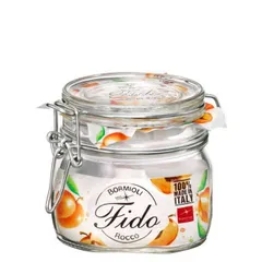Hũ Thủy Tinh Bormioli Fido 500ml - Hộp Đựng Thực Phẩm Kín Hơi Chất Lượng, Lý Tưởng Bảo Quản Gia Vị và Đồ Ăn Vặt