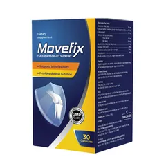 Viên Uống Movefix Tăng Cường Sức Khỏe Xương Khớp - Giảm Đau và Viêm, Hỗ Trợ Tái Tạo Sụn (Hộp 30 Viên)