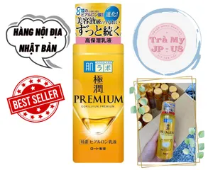 Nước hoa hồng Hada Labo Gokujyun Premium vàng 170ml Nhật Bản