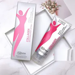 Kem Dưỡng Trắng Da Body BENEW Collagen Whitening 200ml - Nâng Tone, Chống Nắng SPF 50+ PA+++ với Vitamin B5+ và Collagen Tươi