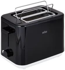 Máy Nướng Bánh Mì Braun HT1010BK - Công Suất 900W, 8 Mức Nướng, Thiết Kế Đức, Đảm Bảo Nướng Vàng Đều, An Toàn Thực Phẩm