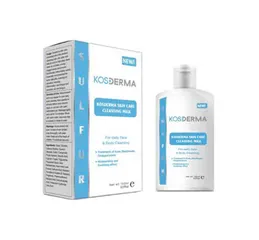 Sữa Rửa Mặt Và Tắm Kosderma Skin Care Cleansing Milk Làm Sạch Da Dầu Mụn Trứng Cá, Nang Lông - 150ml