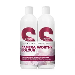 Bộ Gội Xả Tigi Trắng - Camera Worthy Colour 750ml (Tóc Nhuộm)