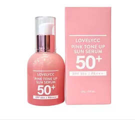 Serum Kem Chống Nắng LovelyCC Pink Tone Up SPF50+ - Bảo Vệ Da, Làm Sáng Da, 30G - Sản Phẩm Chăm Sóc Da Từ Mỹ