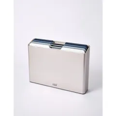 Bộ Thớt Joseph Joseph 60193 Folio Siêu Nhẹ 34 x 24cm - Dụng Cụ Bếp Sang Trọng Không BPA, Đế Chống Trượt, Thiết Kế Tối Giản