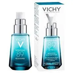 Kem Dưỡng Ẩm Vichy 15ml - Giảm Quầng Thâm và Bọng Mắt, Cấp Ẩm 24h Cho Da Mịn Màng, Tươi Trẻ, Hiệu Quả Sau 28 Ngày Sử Dụng
